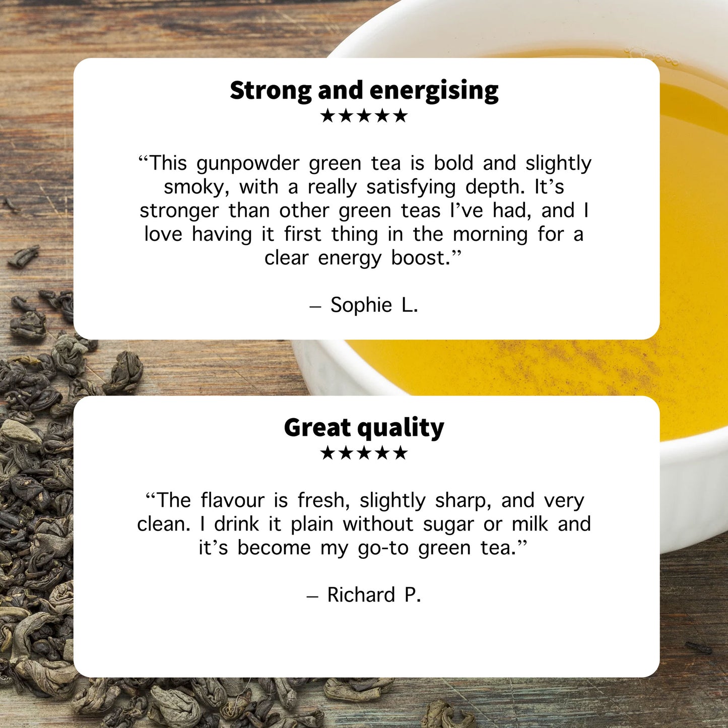 Organic Gunpowder Green Tea