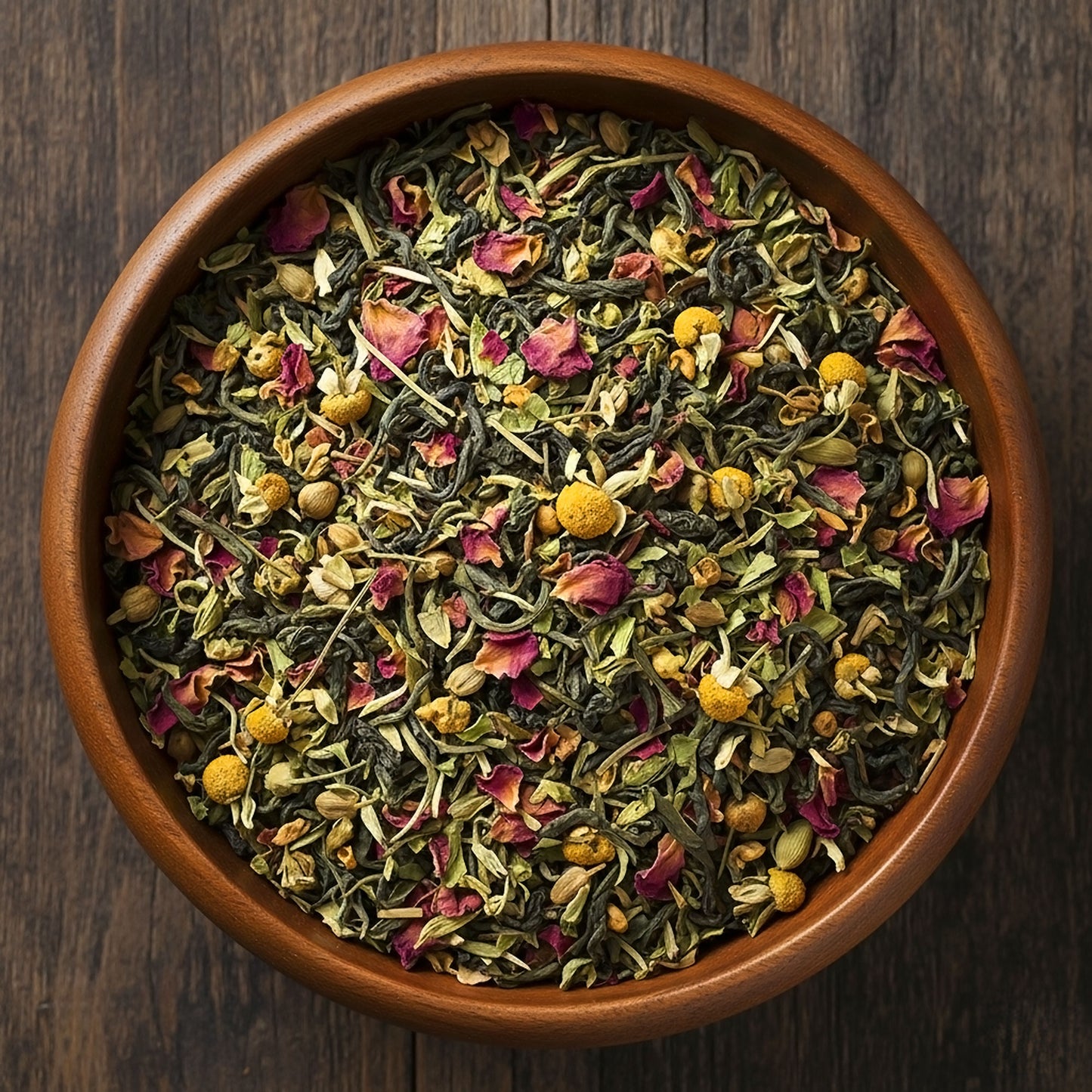 Organic Heavenly Rose White Tea