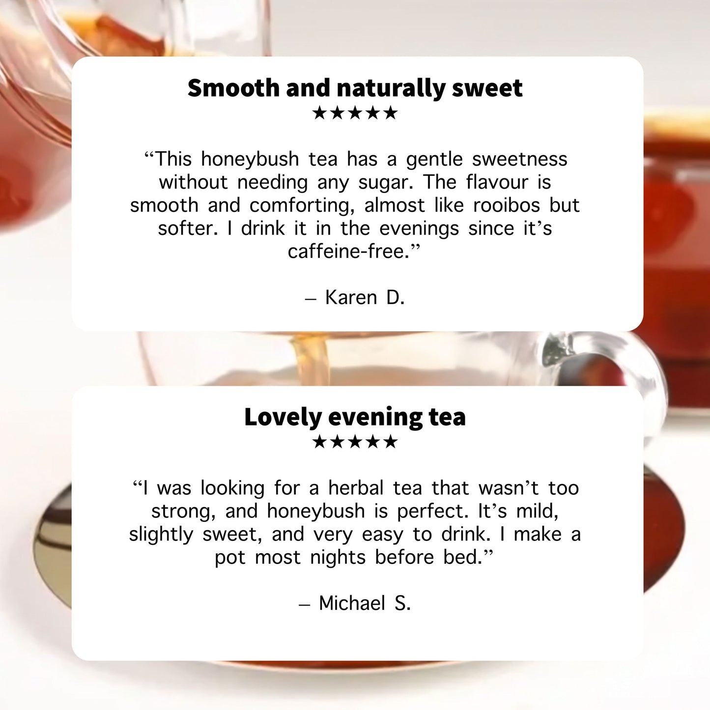 Organic Honeybush Herbal Tea