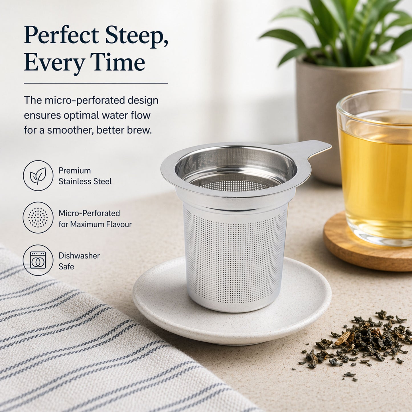 Premium Universal Tea Strainer