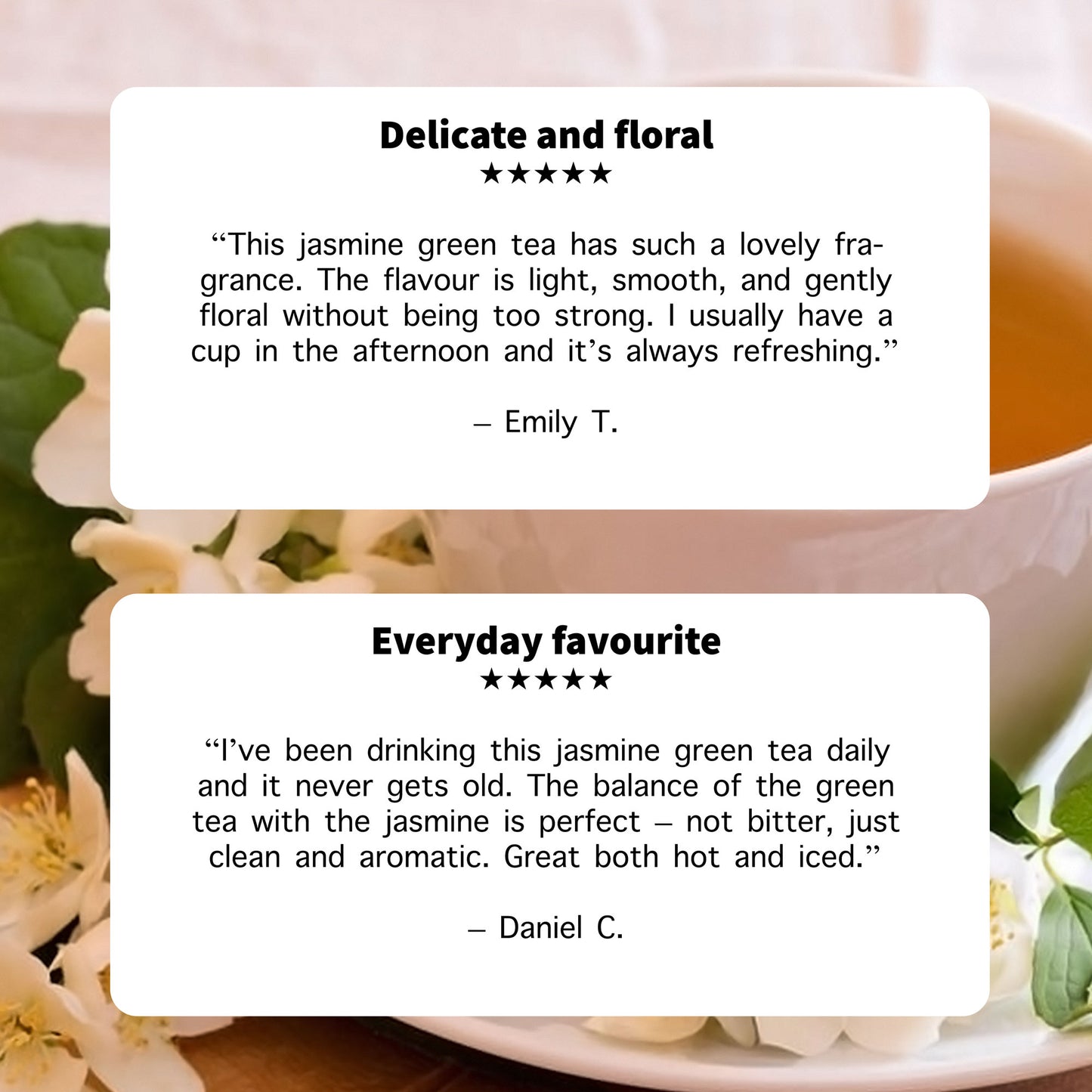Organic Jasmine Green Tea
