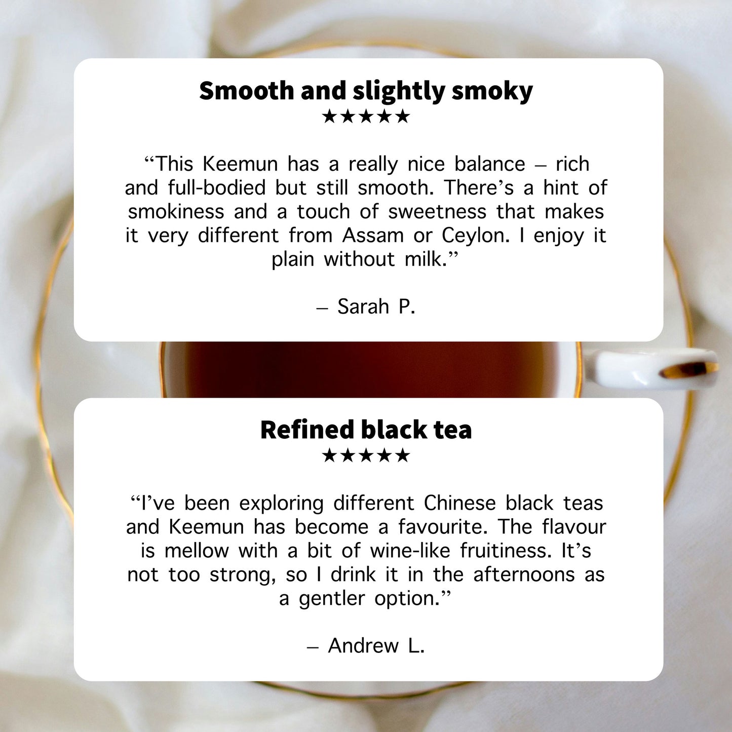 Organic Keemun Chinese Black Tea