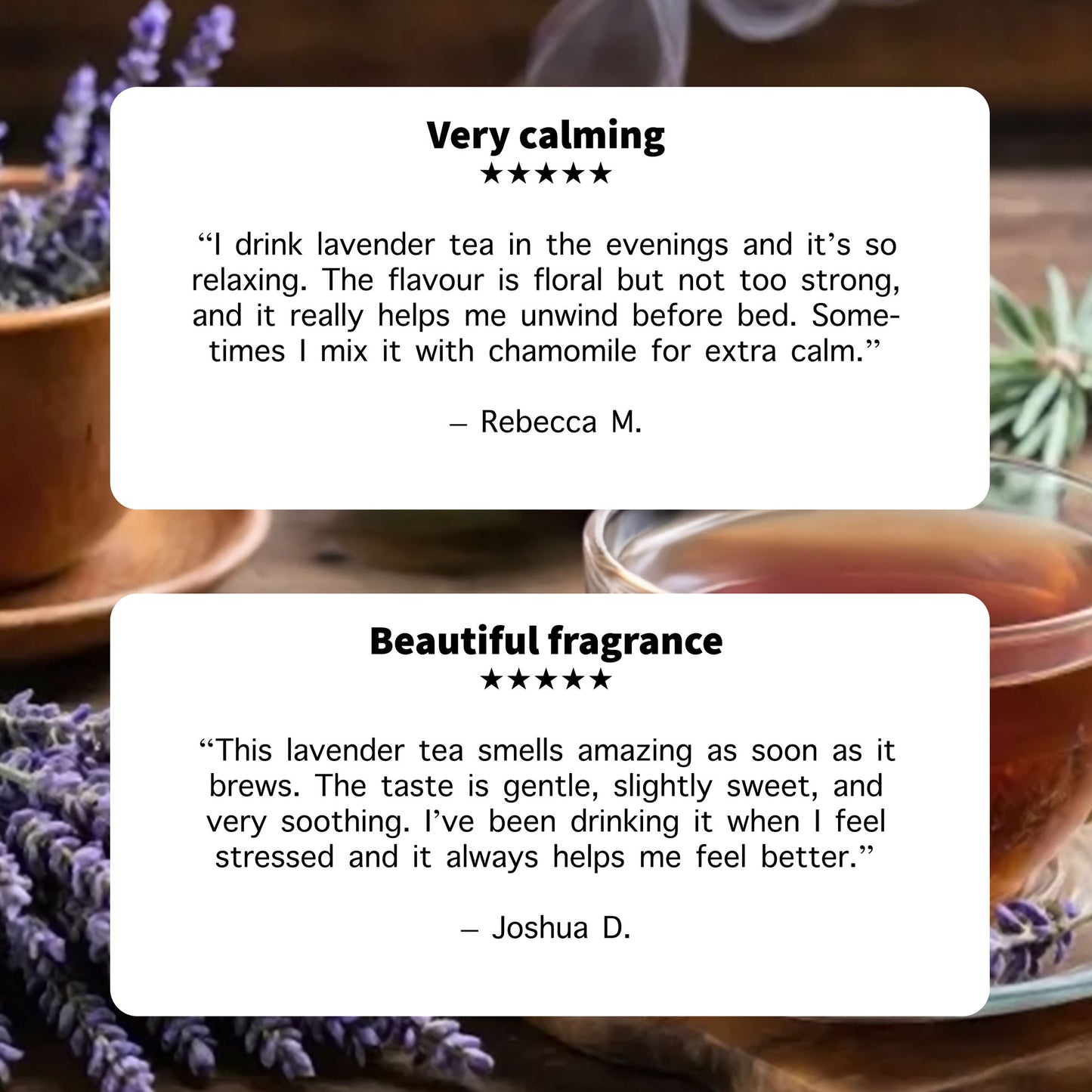 Organic Lavender Flower Herbal Tea