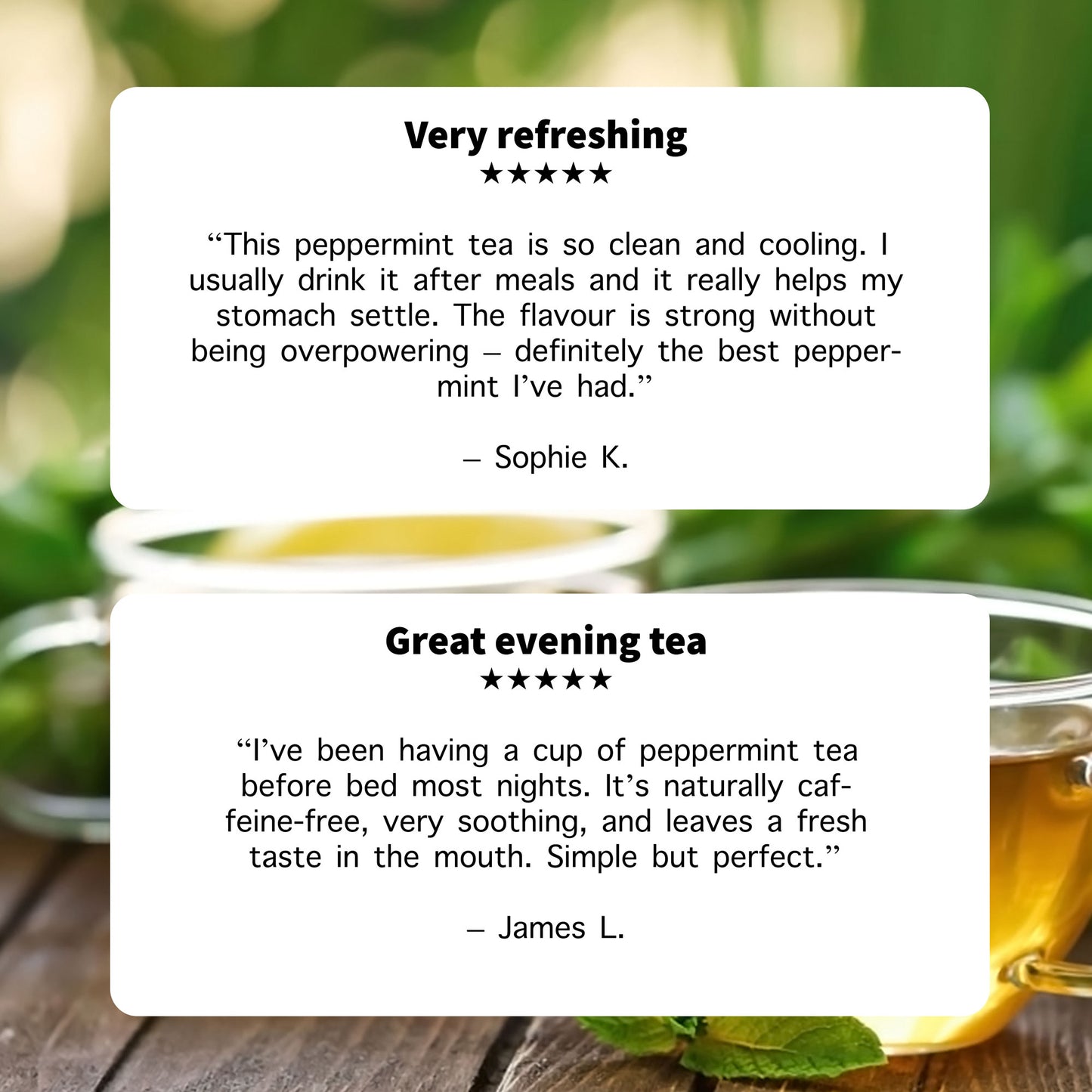 Organic Peppermint Herbal Tea (1kg)