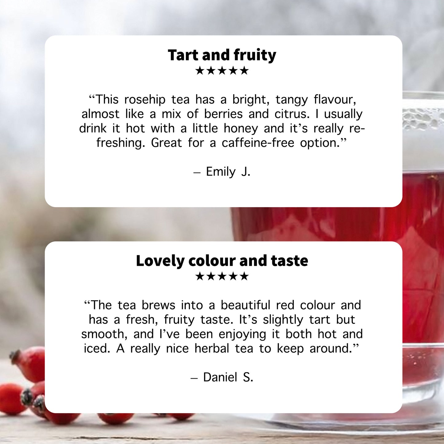Organic Rosehip Granule Herbal Tea