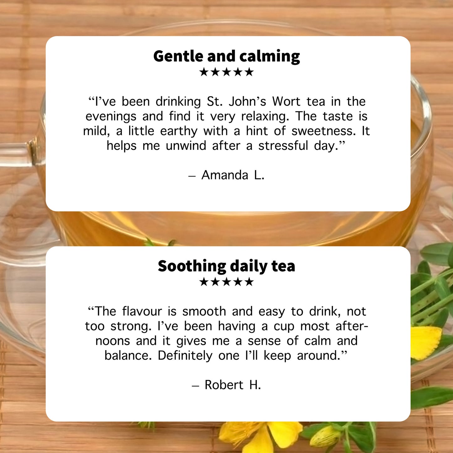 Organic St John's Wort Herbal Tea