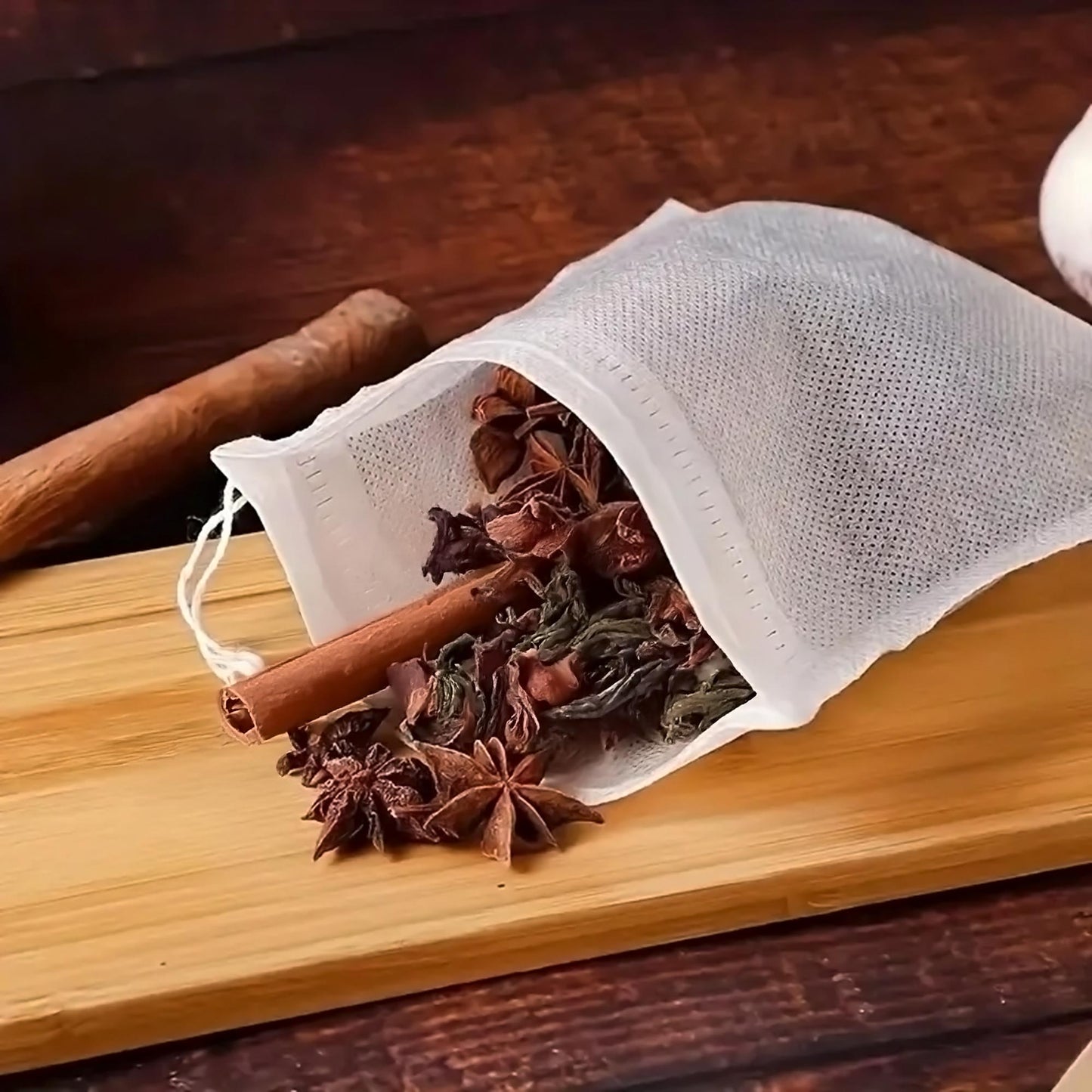 Cotton Drawstring Tea Bags