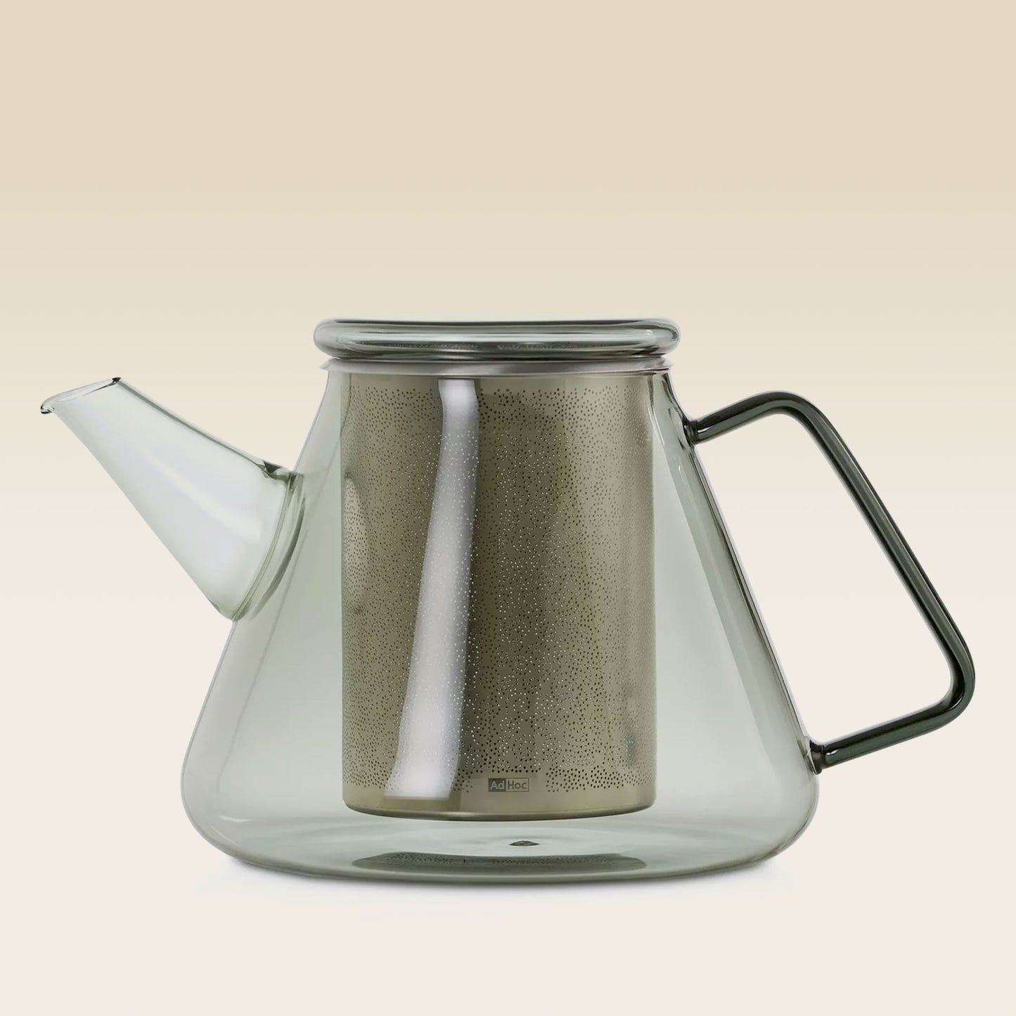 AdHoc Orient+ Grey Glass Teapot, 1.5L