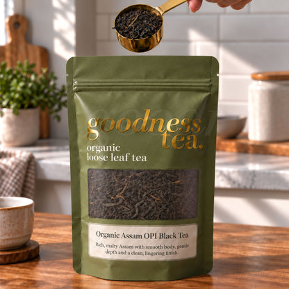 Organic Assam Black Tea (OP1 Grade)