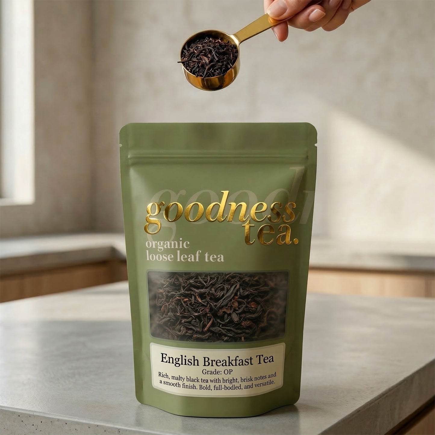 Organic English Breakfast Black Tea (OP Grade)