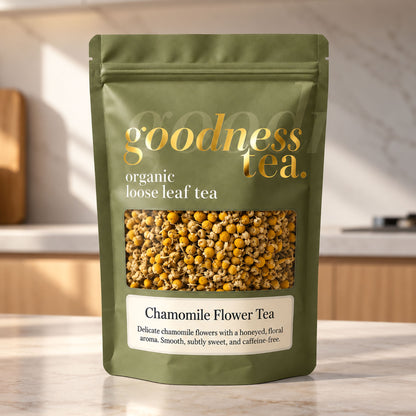 Organic Premium Chamomile Flower Herbal Tea