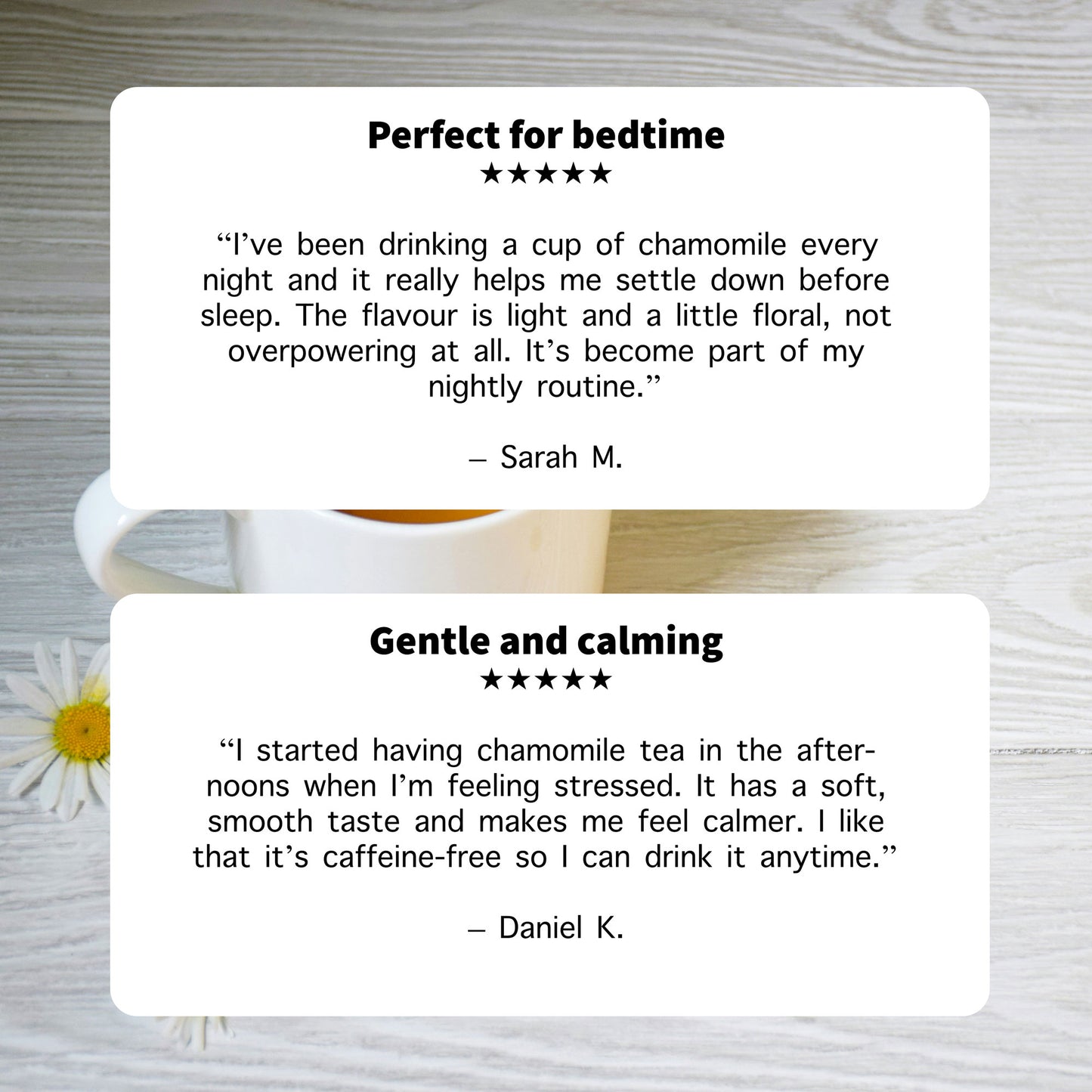 Chamomile Flower Tea