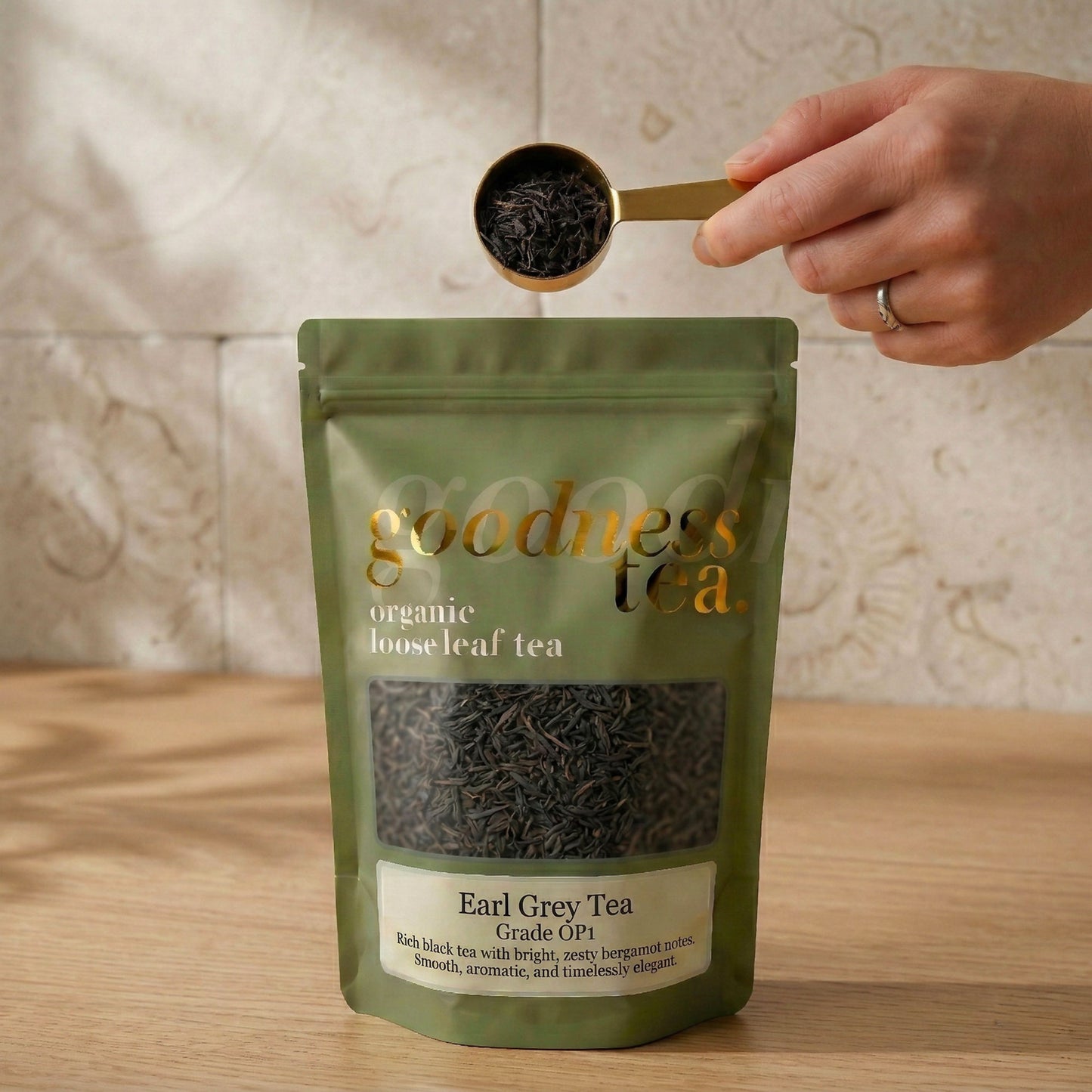 Organic Earl Grey Black Tea (OP1 Grade)