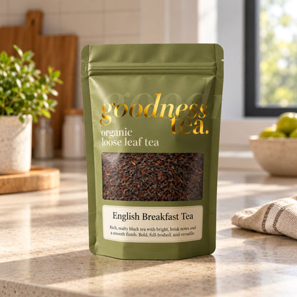 Organic English Breakfast Black Tea (FBOP)