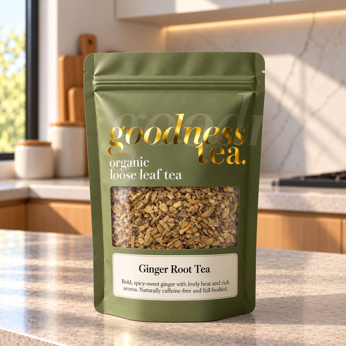 Organic Ginger Root Herbal Tea