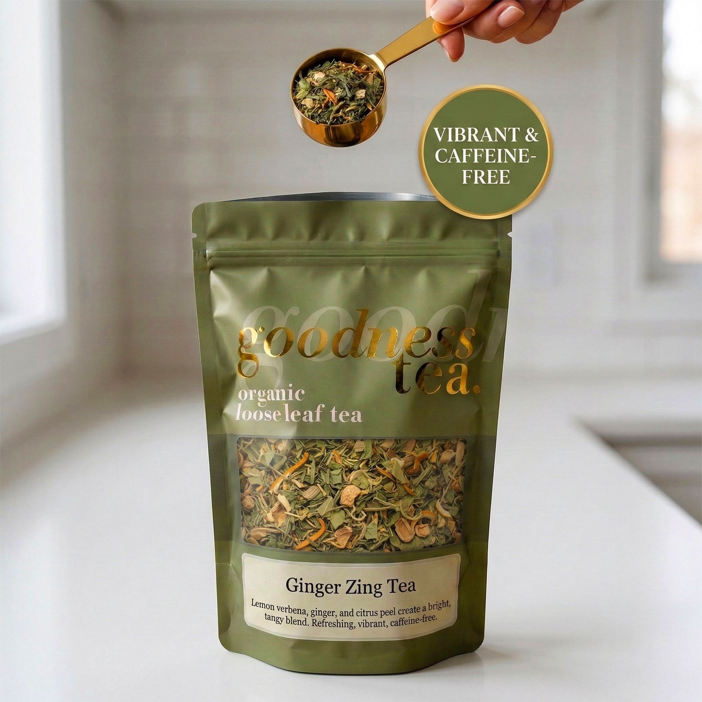 Organic Ginger Zing Herbal Tea