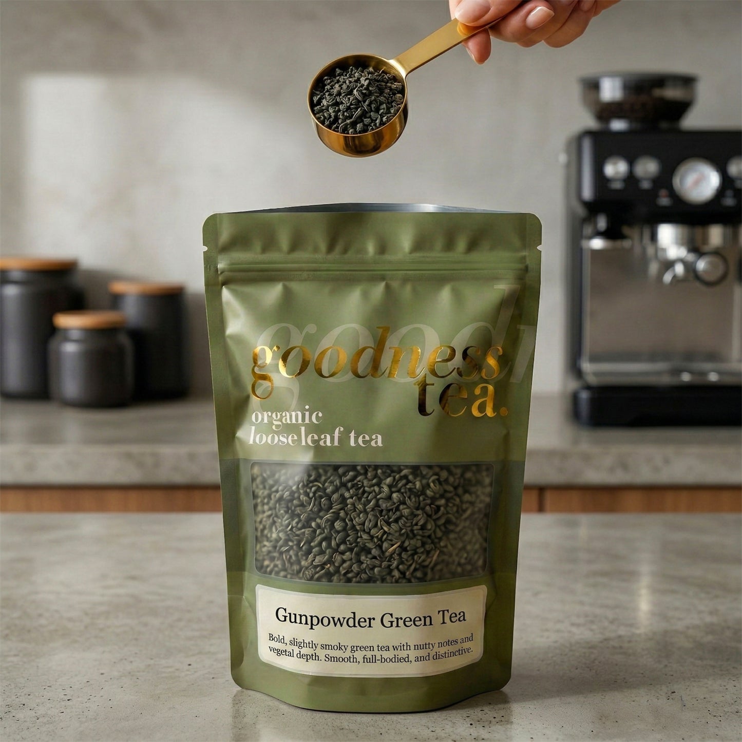 Organic Gunpowder Green Tea