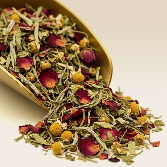 Organic Heavenly Rose White Tea