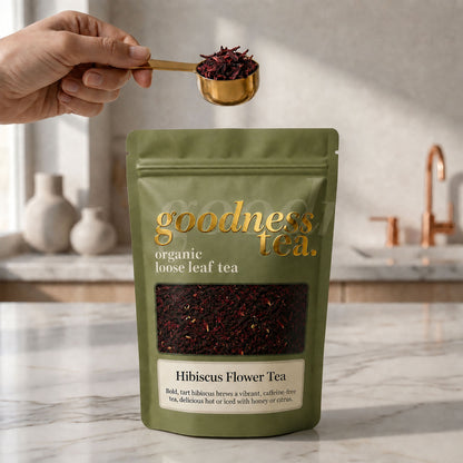 Organic Hibiscus Flower Herbal Tea