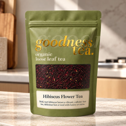 Organic Hibiscus Flower Herbal Tea