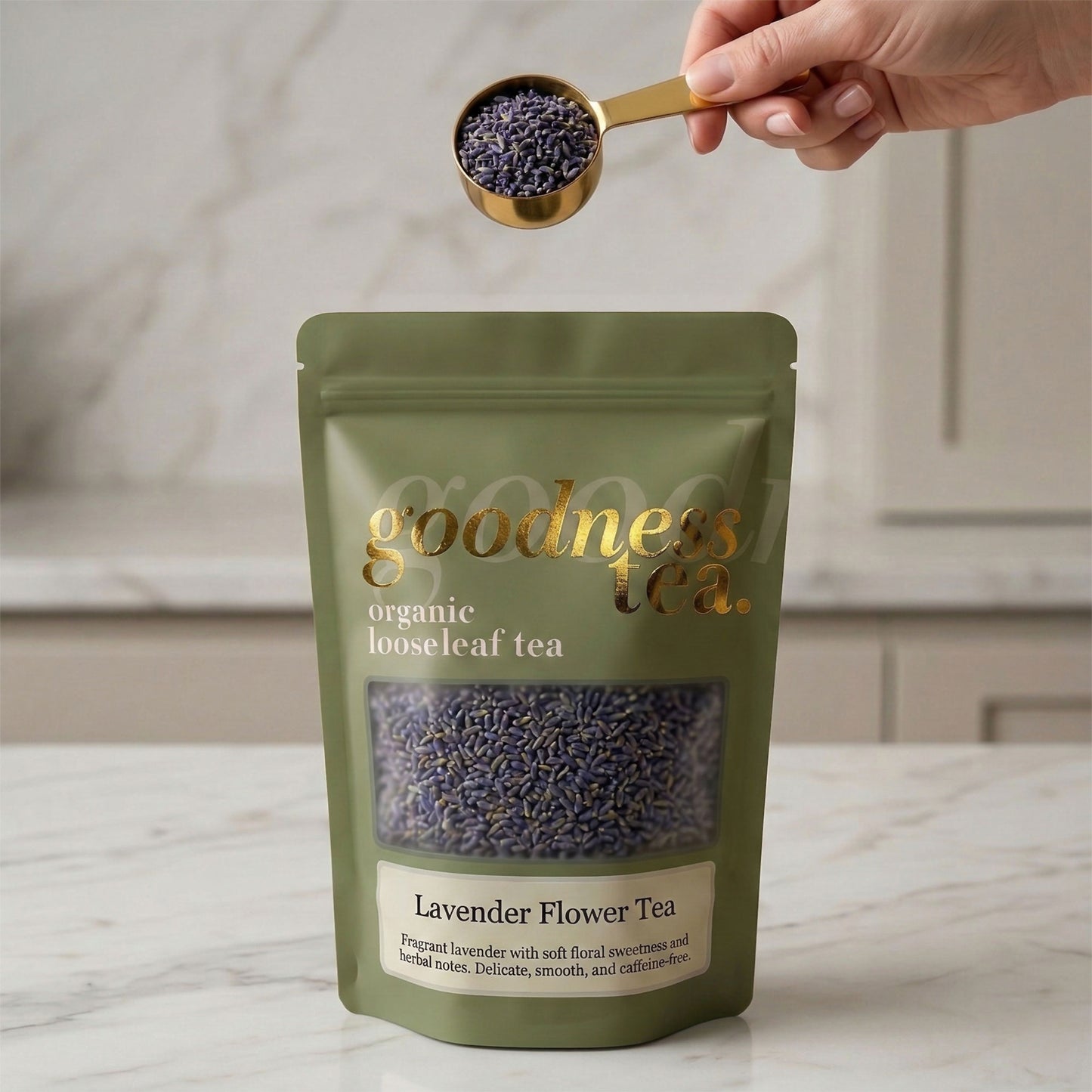 Organic Lavender Flower Herbal Tea