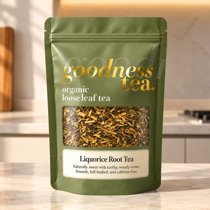 Goodness Tea Organic Liquorice Root Herbal Tea pouch