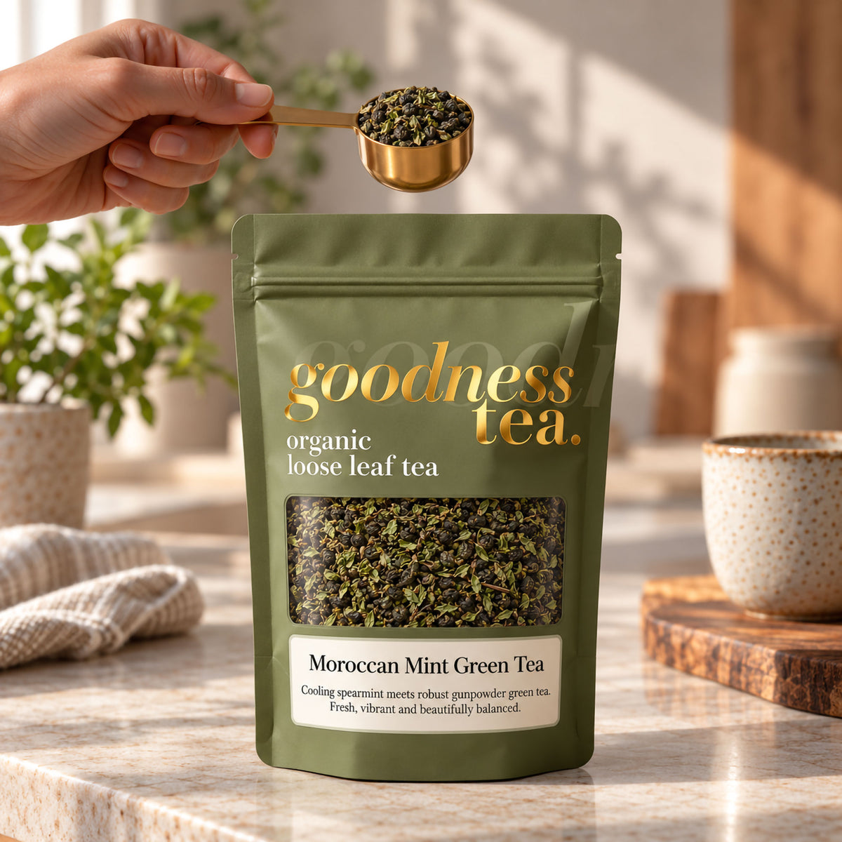 Organic Moroccan Mint Green Tea