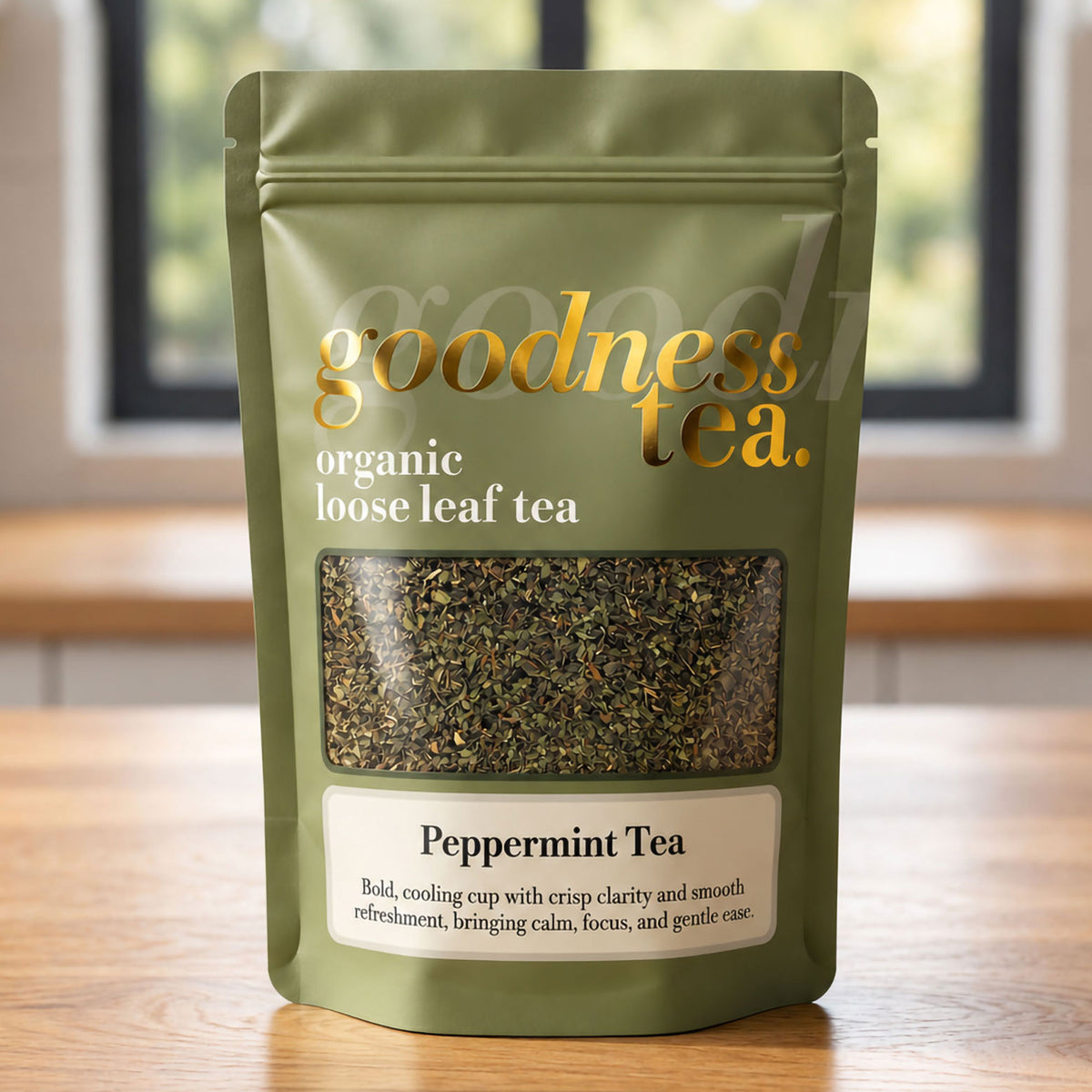 Organic Peppermint Herbal Tea