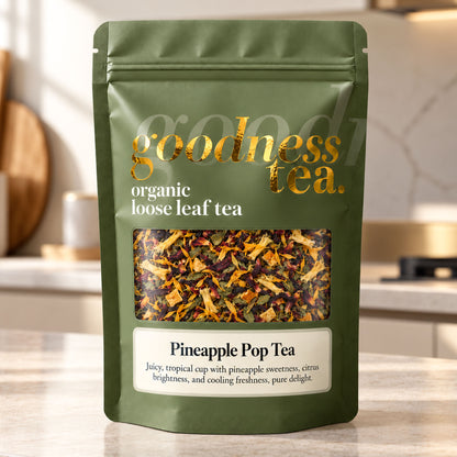 Goodness Tea Organic Pineapple Pop Fruit Tea pouch