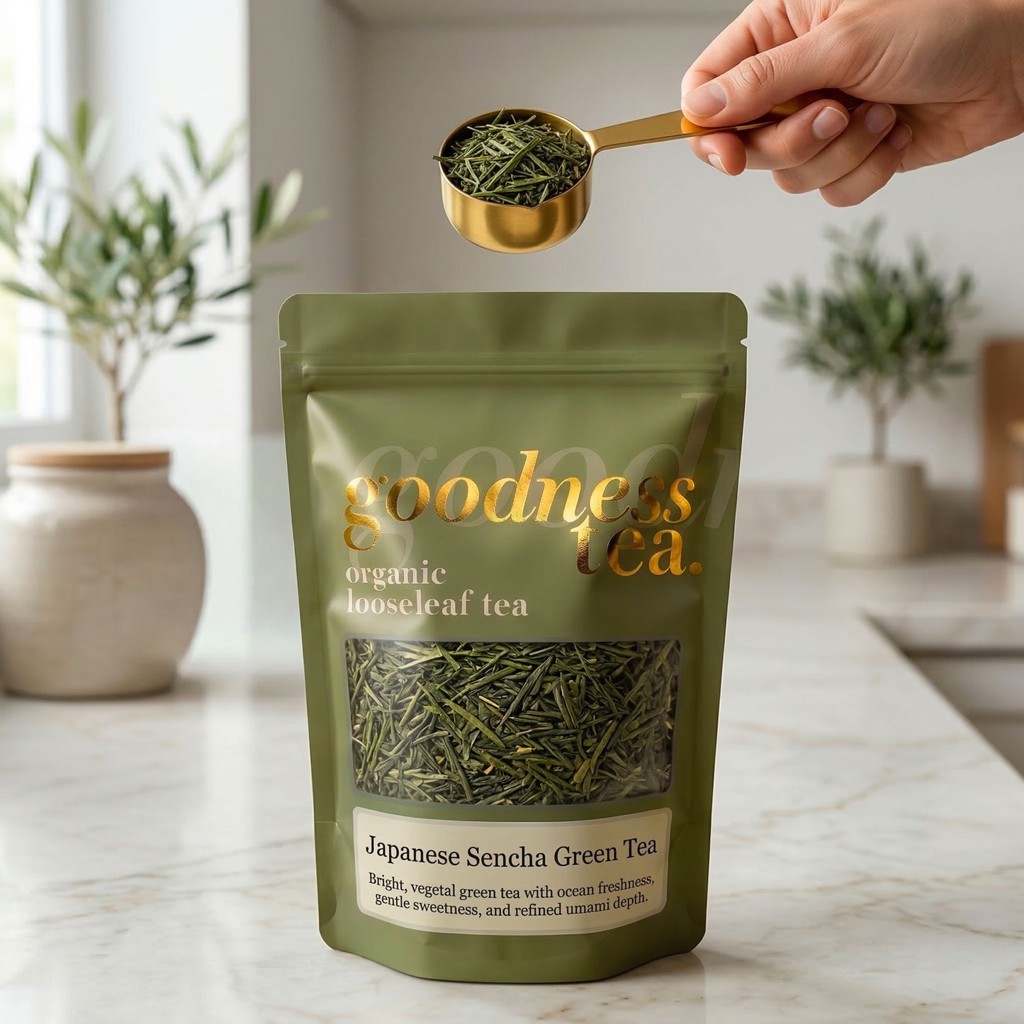 Organic Japanese Sencha Green Tea