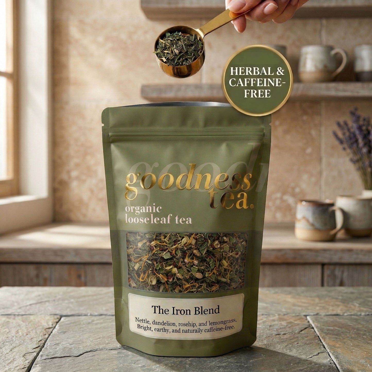 Organic 'The Iron Blend' Herbal Tea