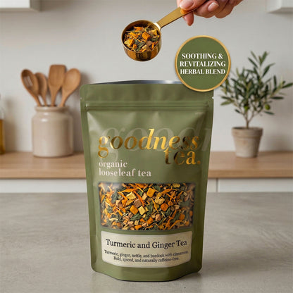 Organic Turmeric and Ginger Herbal Tea